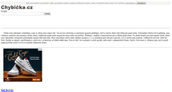 Desktop Screenshot of chybicka.cz